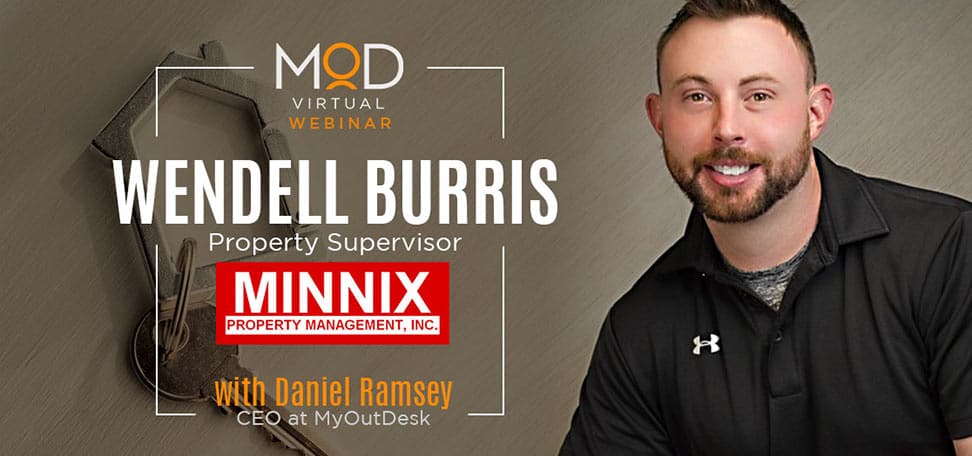 wendell burris portrait with myoutdesk