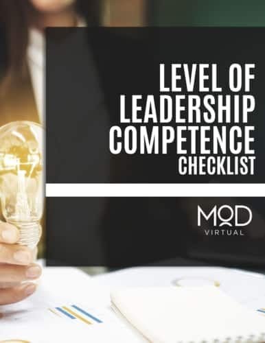 level of leadership competence checklist