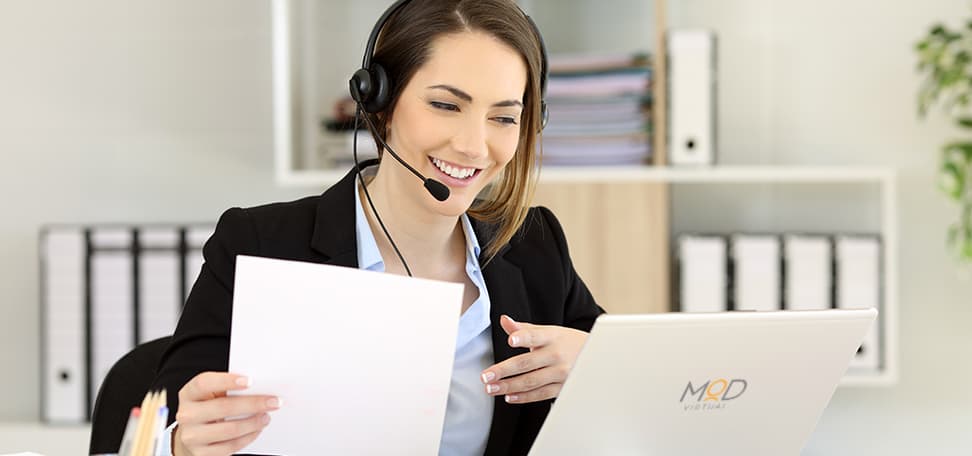 happy myoutdesk virtual assistant