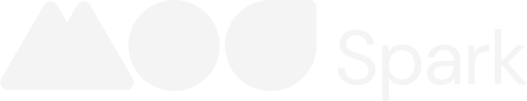 mod_spark_logo_inverse Light gray geometric shapes forming a triangle, two overlapping circles, and the word spark in lowercase letters on a white background.